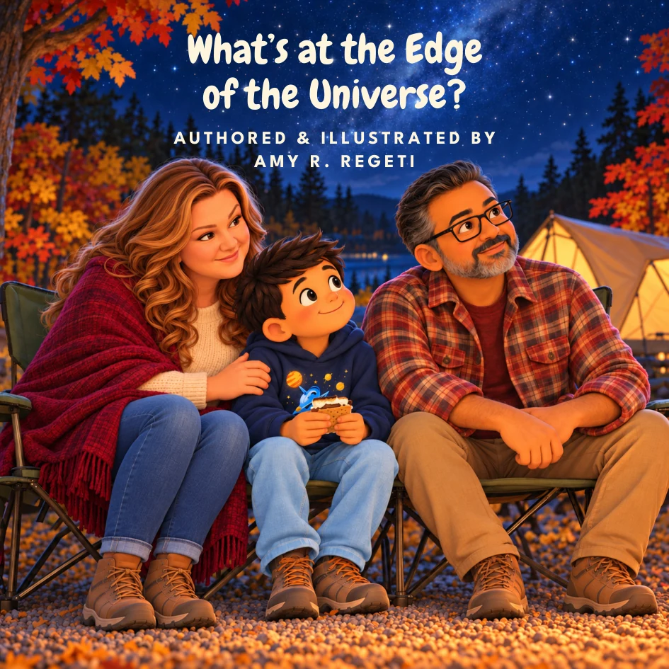 Front cover of What’s at the Edge of the Universe? by Amy R. Regeti