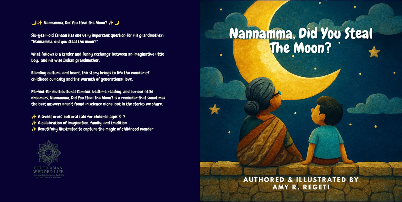 Front cover of Nannamma, Did You Steal The Moon? by Amy R. Regeti