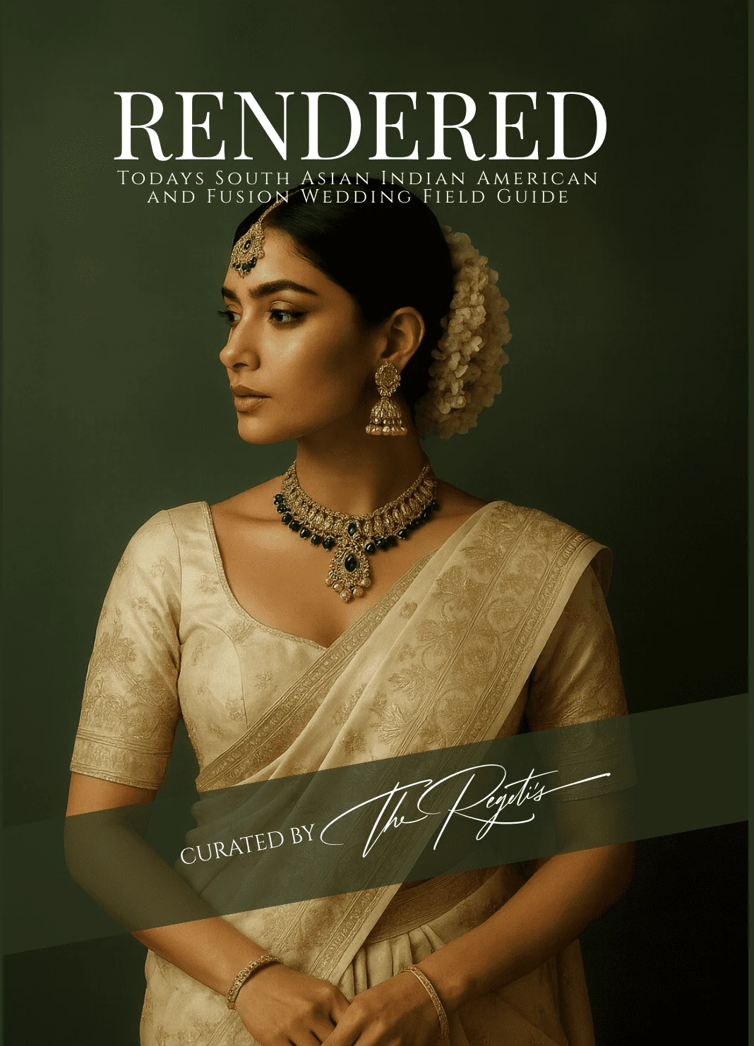 RENDERED, the forthcoming wedding field guide by The Regeti’s, actual cover artwork
